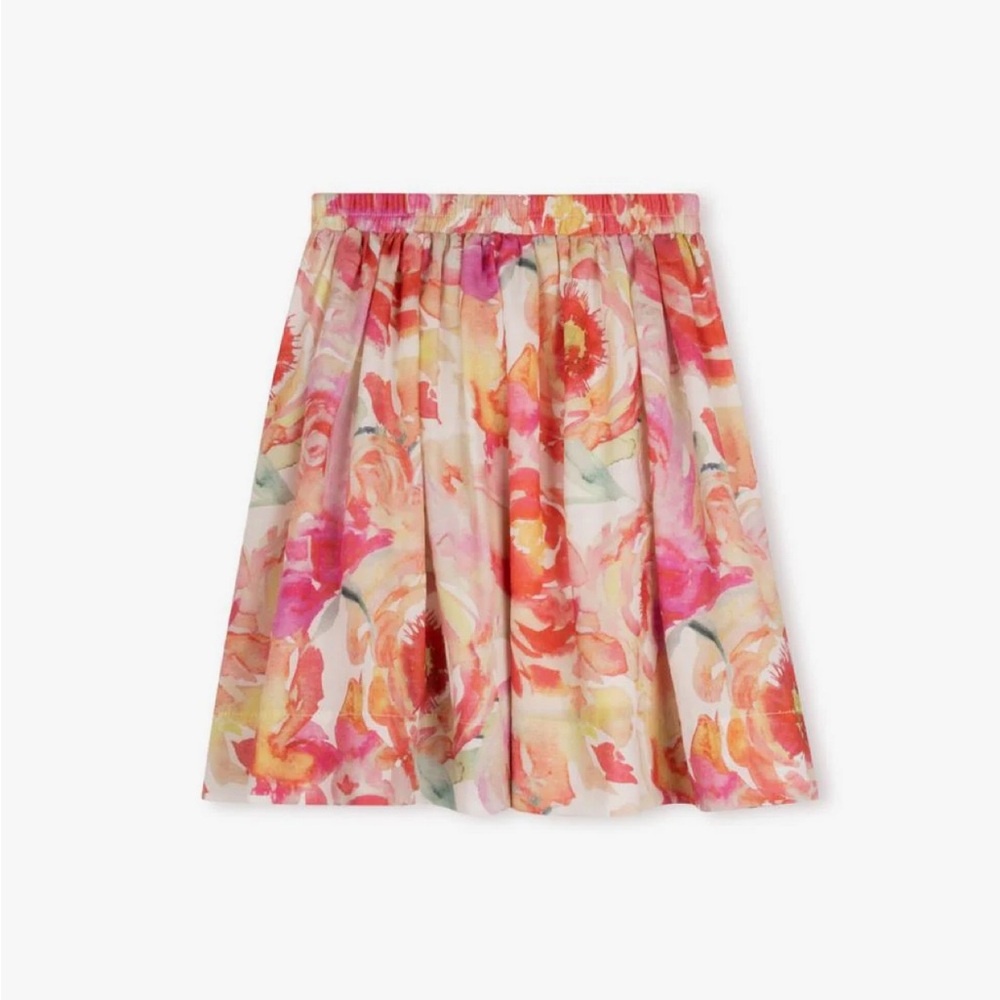 Double Bow Pleated Skirt- 20